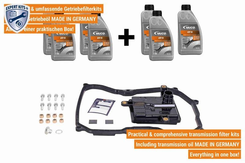 VAICO V10-8037-xxL Teilesatz, Automatikgetriebe-Ölwechsel 6-Gang (09G, Aq160) Aisin Warner Tf60Sn für SKODA