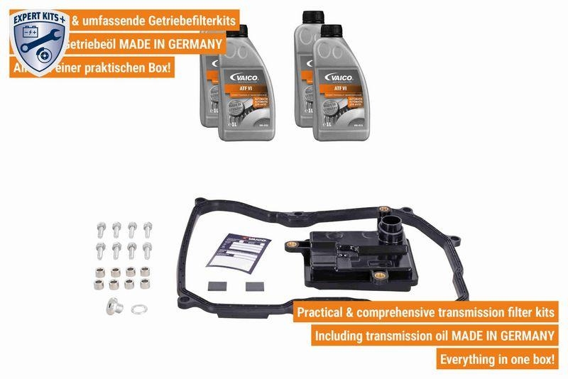 VAICO V10-8038 Teilesatz, Automatikgetriebe-Ölwechsel 6-Gang (09G, Aq160) Aisin Warner Tf60Sn für SKODA