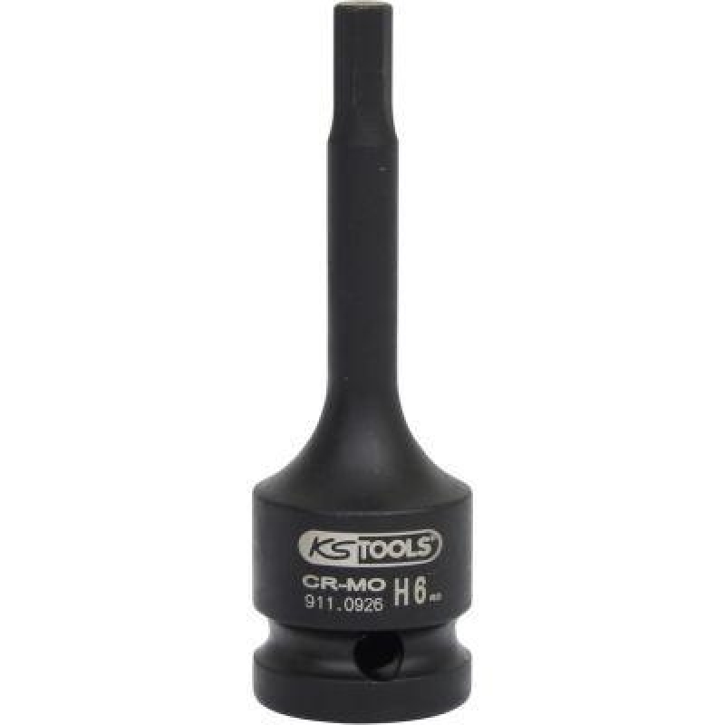 KS TOOLS 911.0926 1/2" Sechskant-Kraftbitnuss 6mm