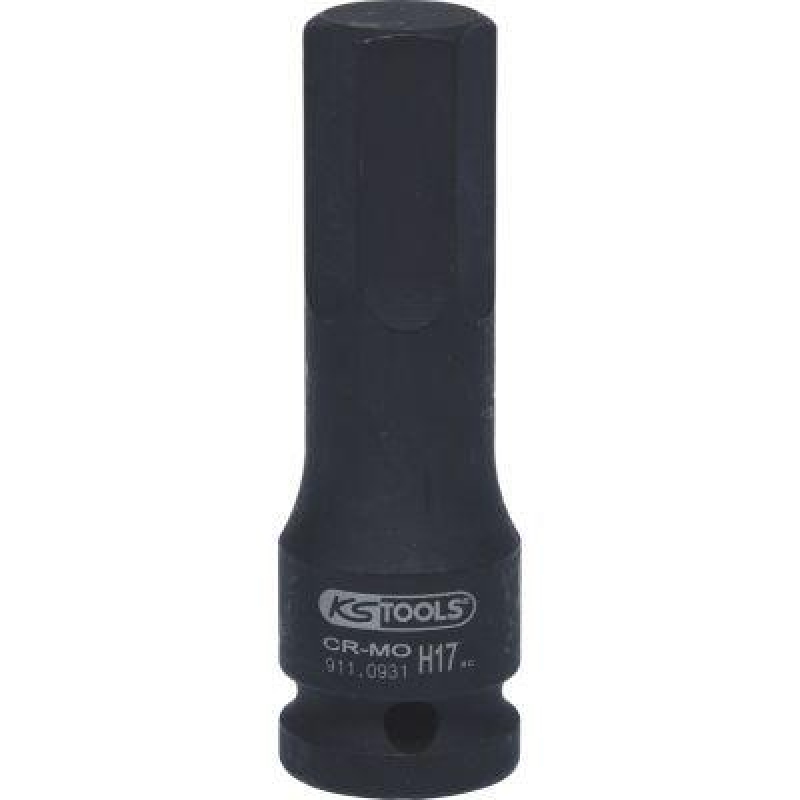 KS TOOLS 911.0931 1/2" Sechskant-Kraftbitnuss 17mm