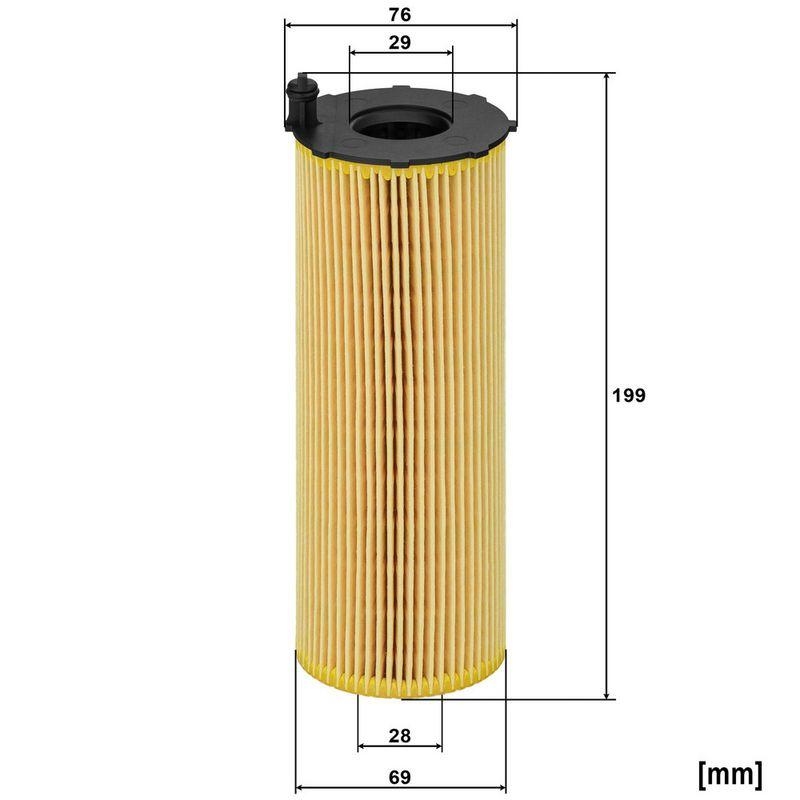 MANN-FILTER HU 831 x &Ouml;lfilter f&uuml;r VW