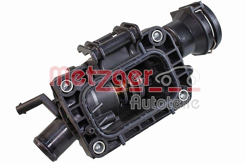 METZGER 4006486 Thermostat K&uuml;hlmittel, Mit Geh&auml;use f&uuml;r CITROEN/DS/OPEL/PEUGEOT/TOYOTA/VAUXHALL
