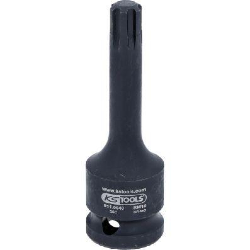 KS TOOLS 911.0940 1/2" Kraft-Bit-Stecknuss