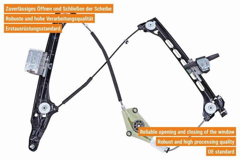 VAICO V10-8755 Fensterheber elektrisch vorne rechts für VW