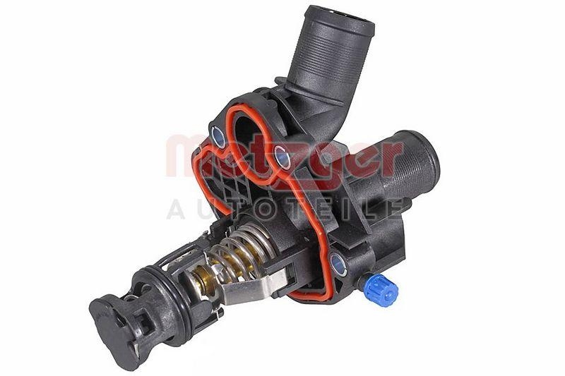 METZGER 4006496 Thermostat K&uuml;hlmittel, Mit Geh&auml;use f&uuml;r OPEL/PSA/&Ouml;FFNUNGSTEMP.[&deg;C]103