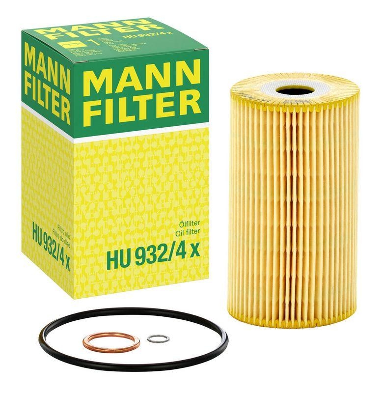 MANN-FILTER HU 932/4 x &Ouml;lfilter f&uuml;r Mercedes-Benz