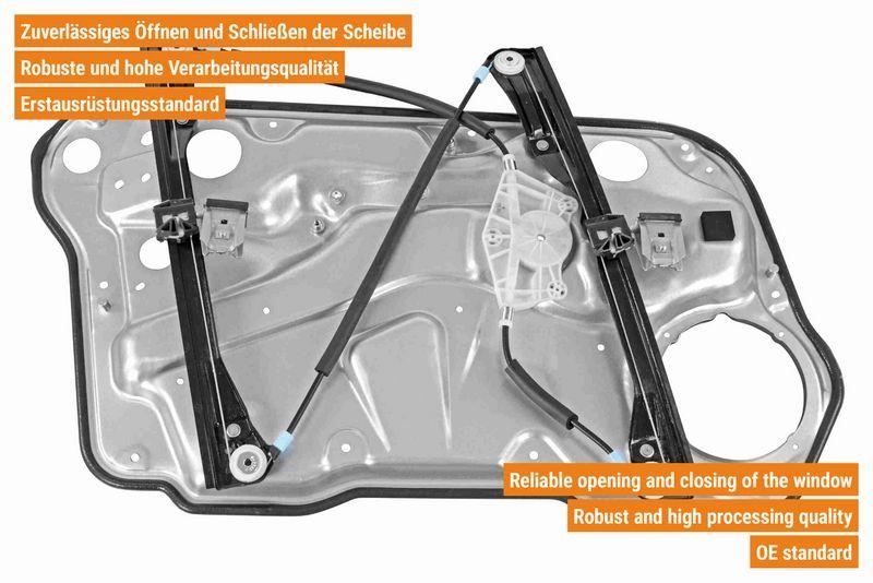 VAICO V10-8769 Fensterheber Manuell vorne rechts für VW
