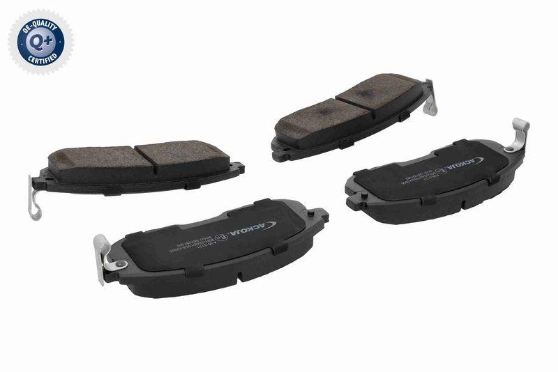 ACKOJA A38-0131 Bremsbelagsatz, Scheibenbremse Vorderachse, Sys.: Sumitomo - Wva: 24280 f&uuml;r NISSAN