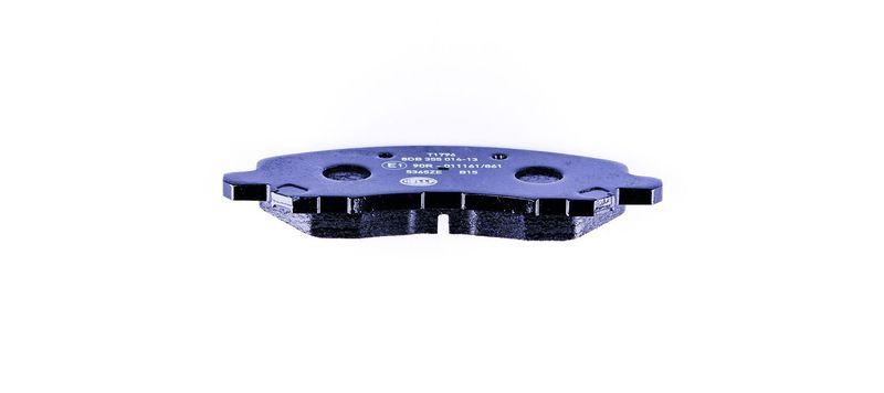 HELLA 8DB 355 014-131 Bremsbelagsatz, Scheibenbremsbelag f&uuml;r DODGE/JEEP/CHRYSLER