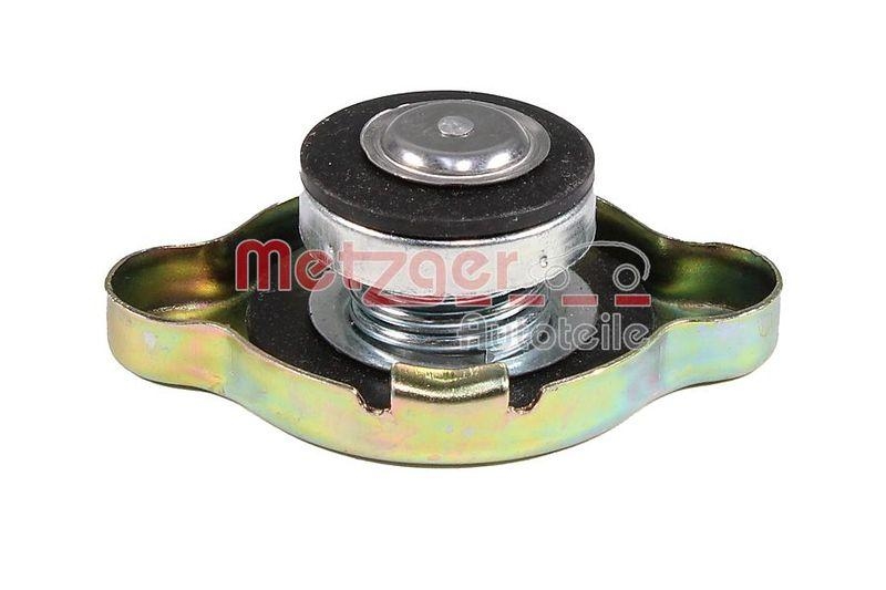 METZGER 2141068 Verschlussdeckel, K&uuml;hler f&uuml;r HYUNDAI/KIA/MITSUBISHI/NISSAN METALL