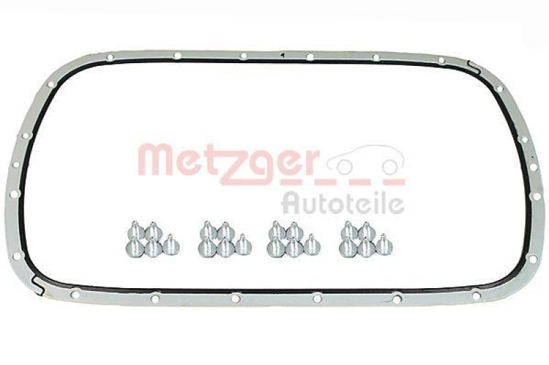 METZGER 8020053 Hydraulikfiltersatz, Automatikgetriebe für BMW MIT GUMMI-METALL-DICHTUNG/SCHRAUBEN