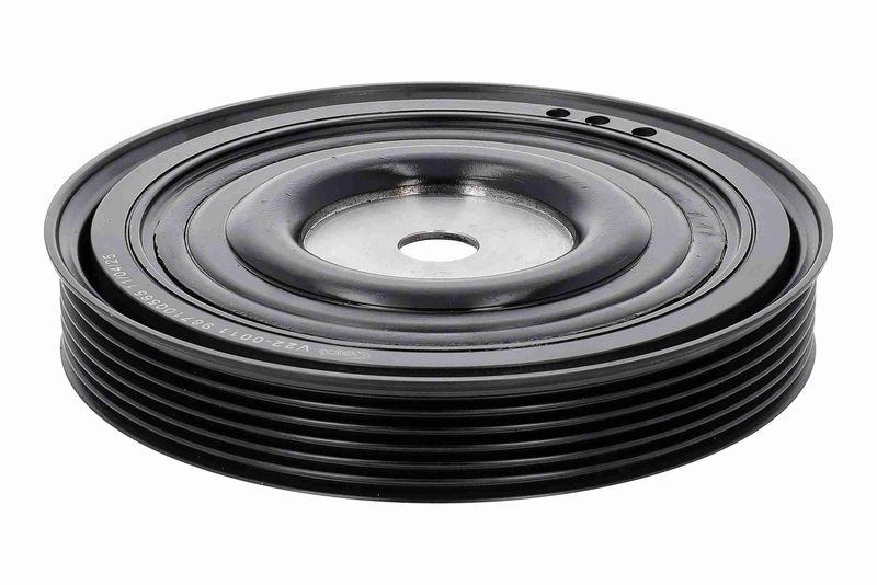 VAICO V22-0011 Riemenscheibe, Kurbelwelle Kurbelwelle Keilrippenriemen für CITROËN