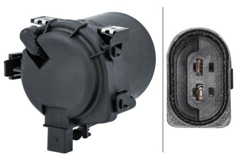 HELLA 1N0 270 204-051 Nebelscheinwerfer, H3 für VW/SEAT/SKODA