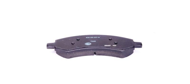 HELLA 8DB 355 023-331 Bremsbelagsatz, Scheibenbremsbelag f&uuml;r CHRYSLER/DODGE/RAM