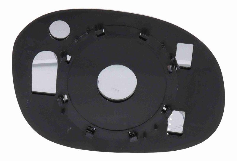 VEMO V42-69-0002 Spiegelglas, Außenspiegel links für PEUGEOT
