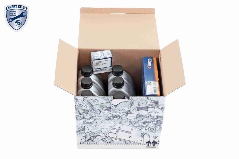 VAICO V30-2252 Teilesatz, Automatikgetriebe-&Ouml;lwechsel Stufenlos Cvt (722.8) mit Vollgummi-Dich f&uuml;r MERCEDES-BENZ