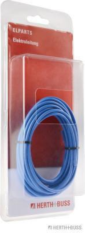 HERTH+BUSS 51275409006 Elektroleitung FLY 2,5 mm², blau, PVC, 5 m