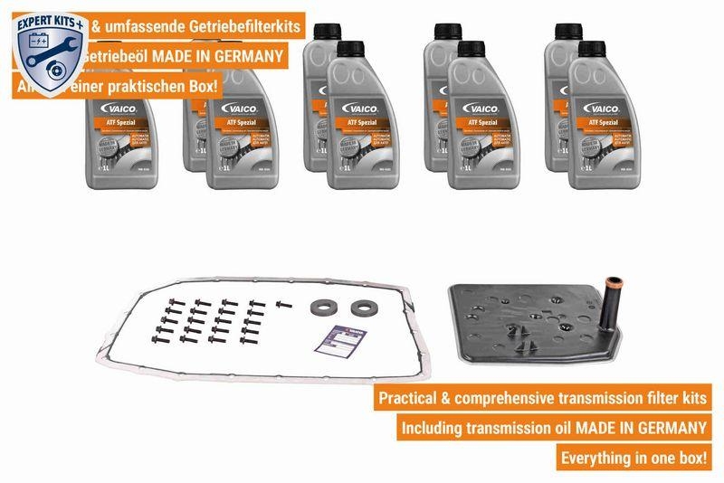VAICO V25-2191 Teilesatz, Automatikgetriebe-Ölwechsel 6-Gang (6R80) für FORD