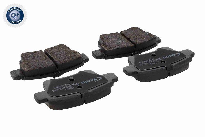 VAICO V22-0100 Bremsbelagsatz, Scheibenbremse Hinterachse Wva: 24540, Bendix - Bosch f&uuml;r PEUGEOT