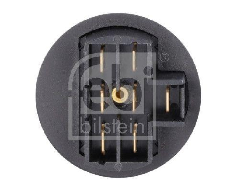 FEBI BILSTEIN 14201 Zündschlossgehäuse mit Zündschalter und Schrauben für Fiat