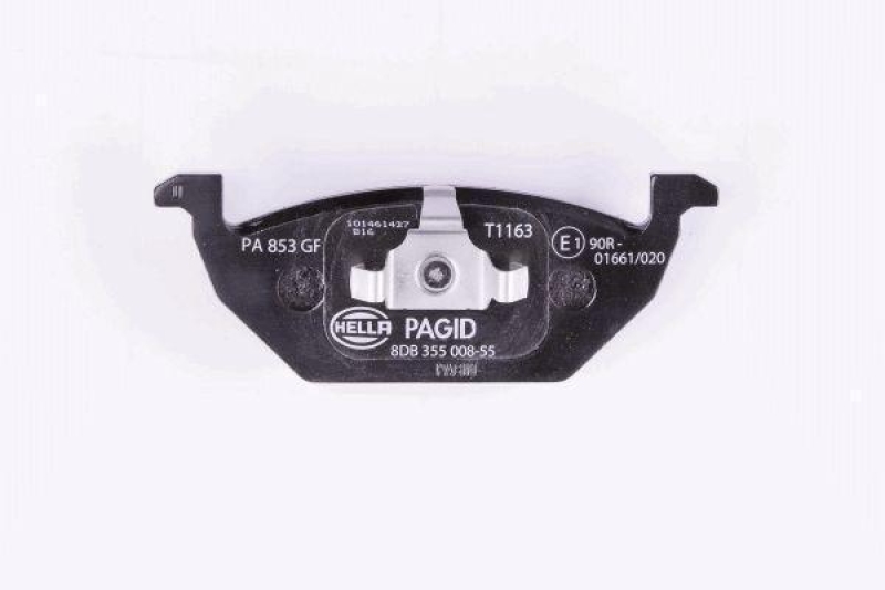 HELLA 8DB 355 008-551 Bremsbelagsatz, Scheibenbremsbelag f&uuml;r VW/SKODA/AUDI/SEAT