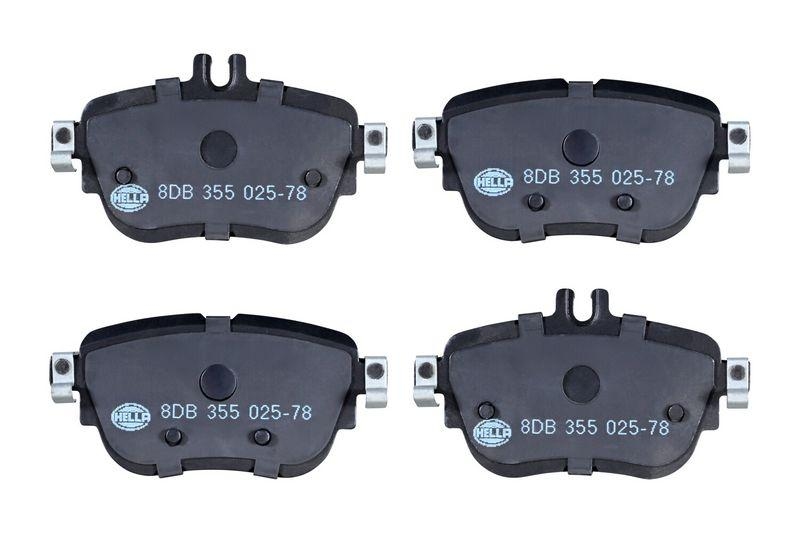 HELLA 8DB 355 025-781 Scheibenbremsbelagsatz