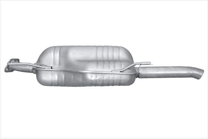 HELLA 8LD 366 031-241 Endschalld&auml;mpfer OPEL;VAUXHALL