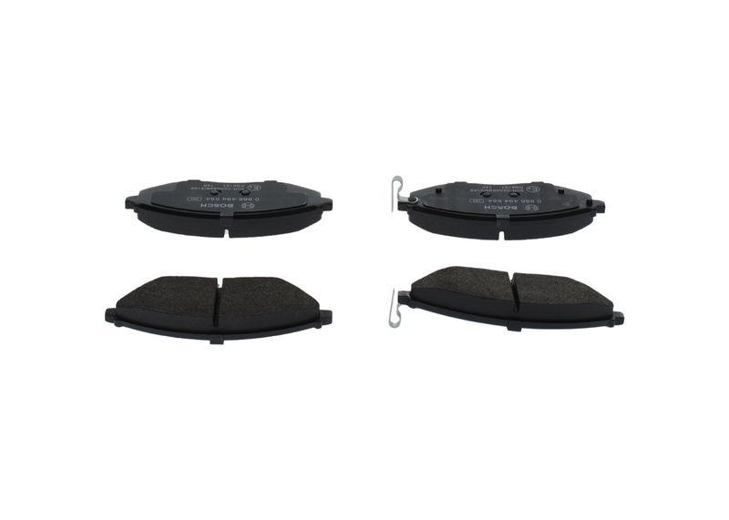 BOSCH 0 986 494 684 Bremsbelagsatz Scheibenbremse