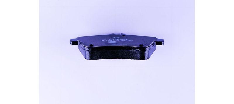 HELLA 8DB 355 010-331 Bremsbelagsatz, Scheibenbremsbelag für MB