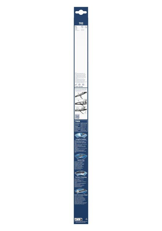 BOSCH 3 397 118 203 Wischblatt 702 Twin Scheibenwischer 700/650 mm