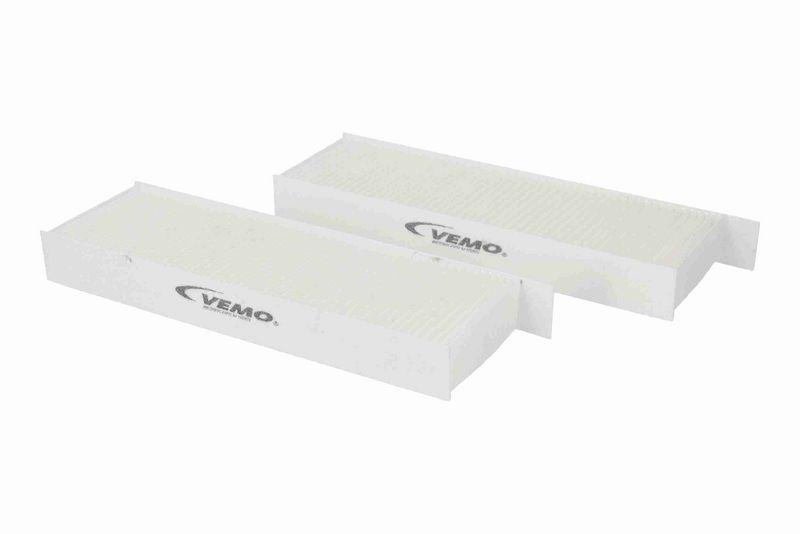 VEMO V22-30-0001 Filtersatz, Innenraumluft 255x82,5x29,5 mm, Textilrahmen Aktivkohl für CITROËN