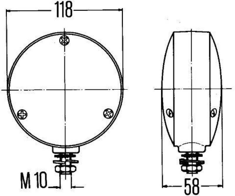 HELLA 2BA 003 022-021 Blinkleuchte Halogen