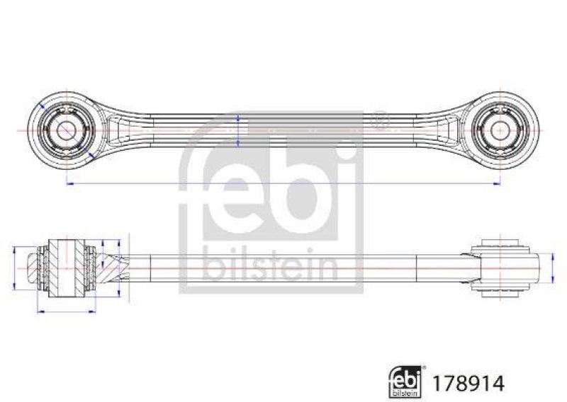 FEBI BILSTEIN 178914 Querlenker f&uuml;r Porsche