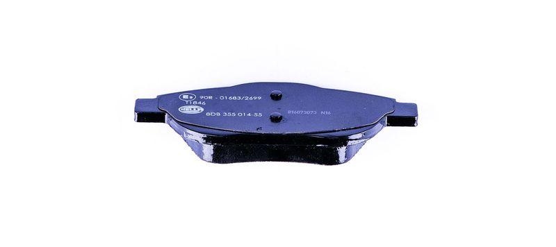 HELLA 8DB 355 014-551 Bremsbelagsatz, Scheibenbremsbelag f&uuml;r CITRO&Euml;N