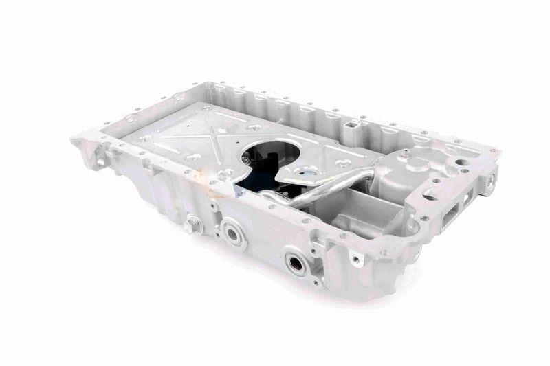 VAICO V95-0515 Ölwanne Aluminium, mit Bohrung für Ölniveausenso für VOLVO