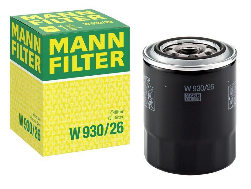 MANN-FILTER W 930/26 &Ouml;lfilter f&uuml;r Kia