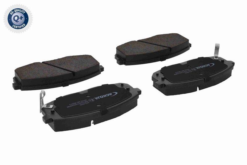 ACKOJA A53-0056 Bremsbelagsatz, Scheibenbremse Vorderachse - f&uuml;r KIA