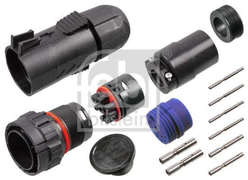 FEBI BILSTEIN 186584 Stecker ISOBUS "Implement Connector" (IBIC)universell verwendbar Agrar