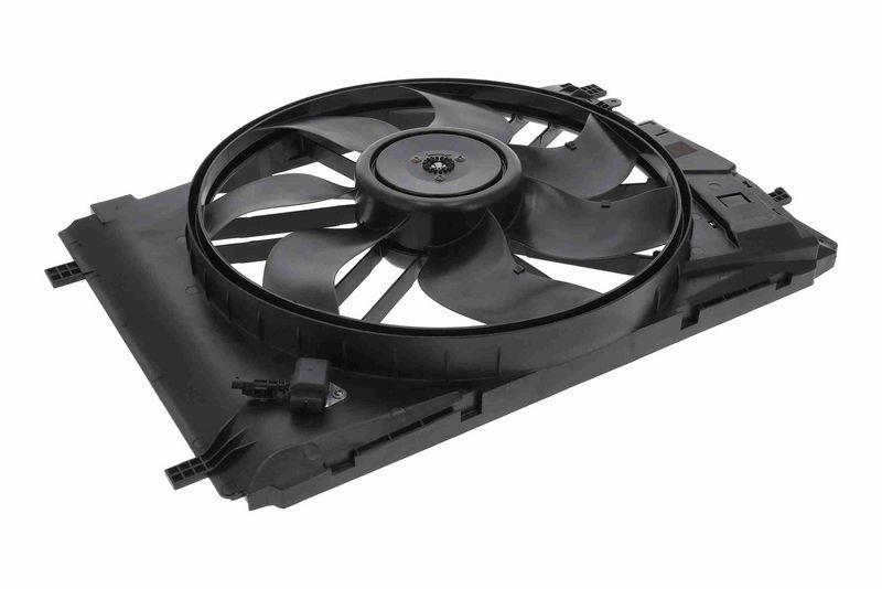 VEMO V30-01-1637 Lüfter, Motorkühlung 12V 400W mit Halterahmen für MERCEDES-BENZ