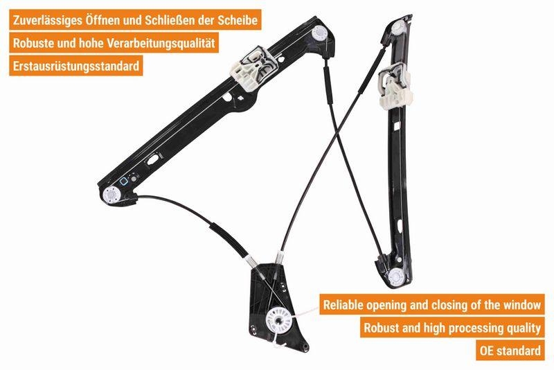 VAICO V10-7659 Fensterheber elektrisch vorne links für AUDI