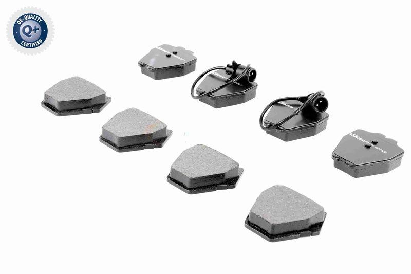 VAICO V10-8302 Bremsbelagsatz, Scheibenbremse Vorderachse, Syst.: Lucas Wva: 23119, 23 f&uuml;r VW