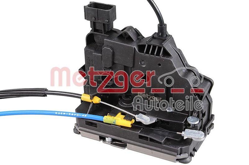 METZGER 2314504 T&uuml;rschloss Schiebet&uuml;r f&uuml;r FIAT/PSA rechts MIT SEILZUG