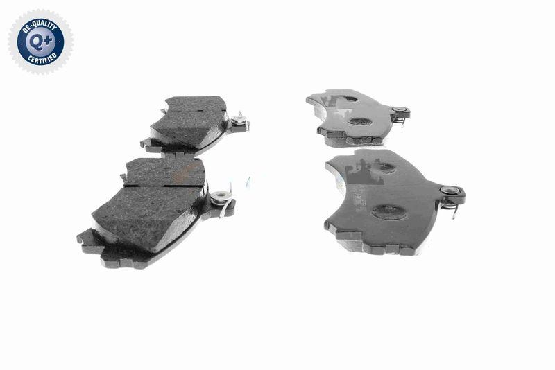 ACKOJA A37-0024 Bremsbelagsatz, Scheibenbremse Vorderachse - Lucas, mit Akustischer Ver f&uuml;r MITSUBISHI