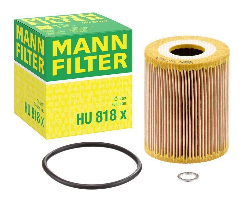 MANN-FILTER HU 818 x &Ouml;lfilter f&uuml;r BMW
