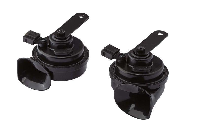 HELLA 3FH 012 010-111 Trompetenhorn TE26Set 12V 110dB A 400/500Hz 2-Klang