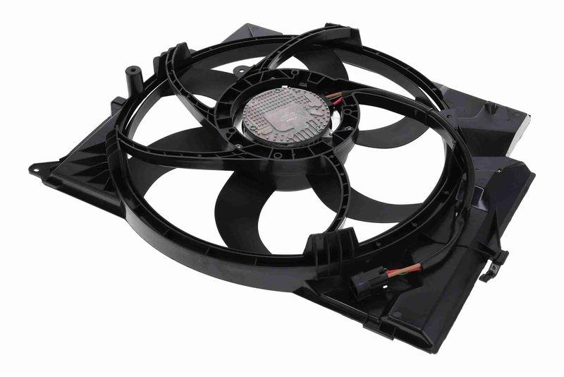 VEMO V20-01-0019 L&uuml;fter, Motork&uuml;hlung 400 W, 490mm, mit Rahmen f&uuml;r BMW