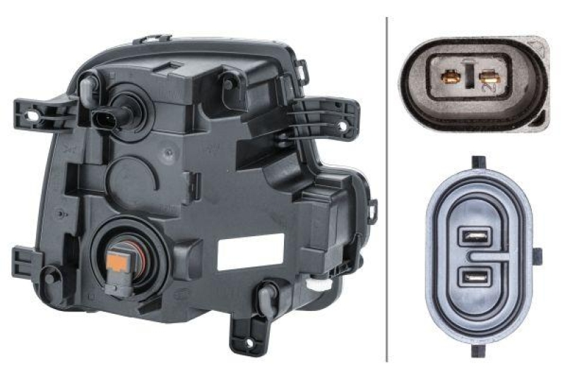 HELLA 1NE 011 694-131 Nebelscheinwerfer links Halogen VW