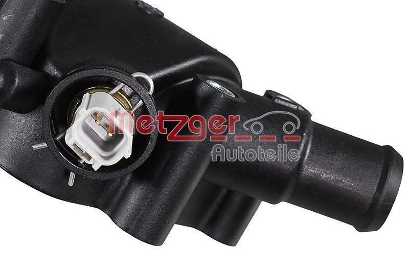 METZGER 4006316 Thermostat K&uuml;hlmittel, Mit Geh&auml;use f&uuml;r FORD/&Ouml;FFNUNGSTEMP.[&deg;C]82 ,FLANSCH 180&deg;