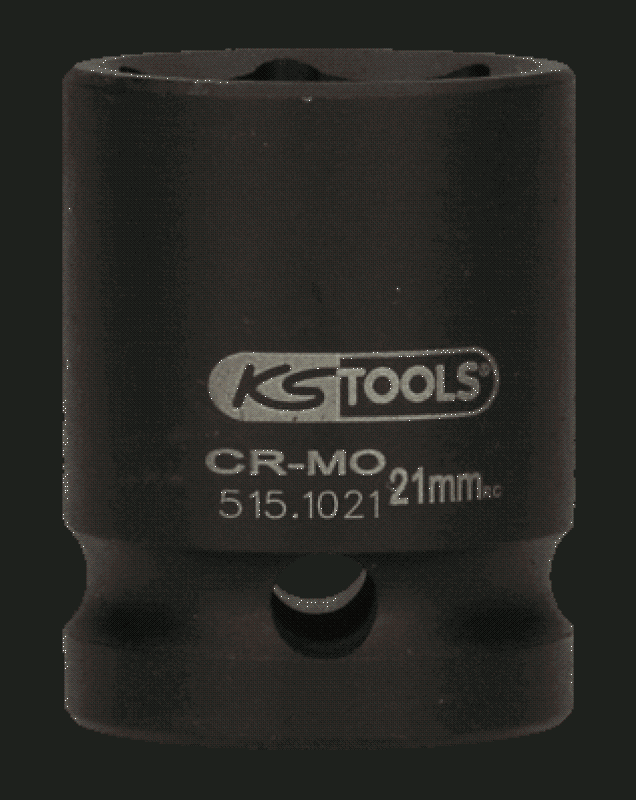 KS TOOLS 515.1021-E 1/2" Sechskant-Kraft-Stecknuss