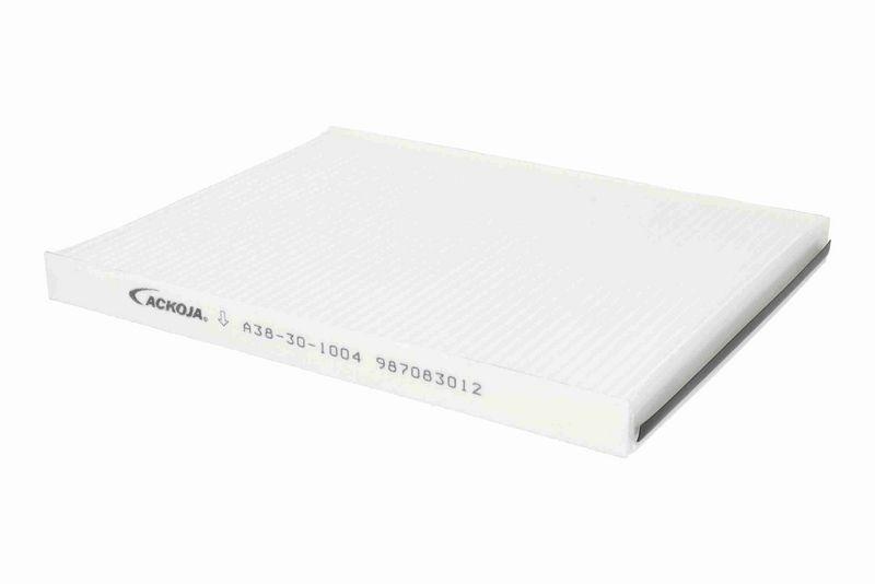 ACKOJA A38-30-1004 Filter, Innenraumluft 250x193x20 mm, Textilrahmen f&uuml;r NISSAN